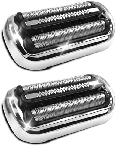 S7 73S 360 Replacement Head for Braun New Generation Series 7 Eletric Shavers, Compatible with Braun S7 7020s, 7025s, 7027cs, 7071cc, 7075cc, 7085cc Shavers, etc（Pack of 2）