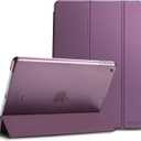 ProCase for iPad 9th/ 8th/ 7th Generation Case 10.2 Inch (2021/2020/2019 Release), 10.2 iPad Case 9th/ 8th/ 7th Gen Cover, Slim Smart Cover with Translucent Hard Shell Back -Purple