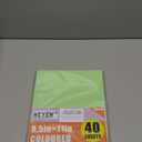 Light Green Cardstock 8.5 x 11 Thick Paper, 40 Sheets 65 LB/180 GSM, Cardstock Printer Paper for Invitations, Menus, Wedding, DIY Cards, Kids School Supplies
4.6
4.6 out of 5 stars
(38)