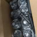 Mancra Solar Pathway Lights, 8 Pack LED Solar Lights Outdoor Waterproof, Glass Metal Garden Lighting for Yard Path Landscape Lawn Walkway Driveway, 3000K