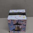 Metal Roof Bird Feeder - Chew Proof for Outdoor Hanging Wild Bird Seeds. Bronze (1.7lb:Bronze)