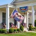 2pcs 250th Anniversary USA Flag Decorations – 3x5FT American 1776–2026 Banner, Patriotic Garden Flags for 4th of July, Independence Day Outdoor Party Decor