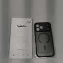 MYY Magnetic for iPhone 17 Pro Max Case, Upgraded [Full Camera Protection] [Compatible with Magsafe] [Translucent Matte] Military-Grade Drop Shockproof Protective Phone Cover 6.9 Inch, Matte Black