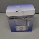 Water Dental Flosser, 600ML Large Water Tank Oral Irrigator for Teeth, 10 Modes Water Flosser with 5 Jet Tips Suitable for Multiple Users, IPX7 Waterproof Electric Flossing Machine for Family, White