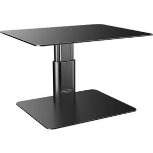Nillkin Monitor Stand for Desk, Adjustable Height Computer Monitor Stand, Ergonomic Aluminum Computer Stand for Desktop Monitor, iMac, Studio Display XDR, Dell, HP, Lenovo, Other Screen Display, Black