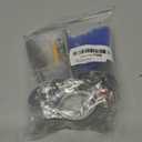 AKIHISA 2 Pcs 304 Stainless Steel Pipe Supports, Wall Mount Ceiling Mount Pipe Hanger, Pipe Holder for OD Pipe 48-51MM Adjustable Height Range 100-200mm