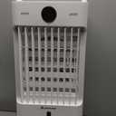 Swamp Cooler, 3-IN-1 Evaporative Air Cooler with Display & Remote, Windowless Portable Air Conditioners with Ice Cooling, 12H Timer, 6 Speeds, 60 Oscillation, Air Cooler Fan for Home Office