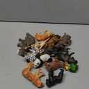 RUSON 12 Pcs Realistic Jungle Animal Figurines, Safari Animals Figures Toys Cake Topper Plastic African Wild Zoo Animals Playset Party Supplies for Kids Toddlers