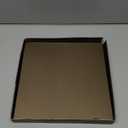 LaRibbons Large Gift Boxes with Lids, 10x10x10 Inches Brown Coffee Square Foldable Gift Boxes for Birthday, Wedding, Christmas, Baby Shower, Party, All Occasion