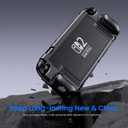 Honghao Case for Nintendo Switch 2, Dockable Travel Integrated Cover for Switch 2 2025Foldable Protective Case for Nintendo 2 Joycon ( Black )