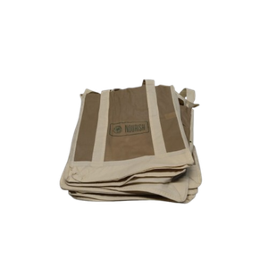 Pack of 6 Nourish Reusable Grocery Bag 