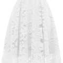 Dressystar Women Halter Lace Wedding Guest Dress Hi-Lo Cocktail Party Bridesmaid Formal Dresses (X-Large)