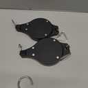 Ogrmar 2PCS Plant Pulley Retractable Pulley Plant Hanger Hanging Flower Basket Hook Hanger for Garden Baskets Pots and Birds Feeder in Different Height Lower and Raise Pack of 2 (Black)