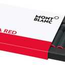 Montblanc Ink Cartridges Corn Poppy Red 119717  Short International Standard Fountain Pen Refills in Bright Red  8 Pen Cartridges