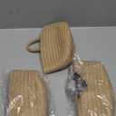 Defined Deco 2 Pack Jute Hanging Basket,Hanging Rope Basket with 4 hooks,Flower Plants Wall Basket Decor Set,Rustic Woven Basket Organizer,Boho Wall Decor for Living Room,Bedroom,Bathroom,Entryway.