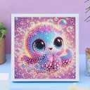 4 x CSHYYDS Diamond Art Kits for Kids,Octopus Baby Gem Art,Diamond Painting kit for Girls Boys Adults,Crafts Kits GITS for Birthday(6.69 * 6.69in)