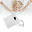 Grounding Sheet, Grounding Bed Sheets with Connection Cord, Grounding Sheets with Silver Fiber for Better Sleep (White, 35×90inch)