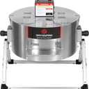 19inch Electric Bud Trimmer - Wet or Dry Bracket Type Bud Leaf Trimmer Machine with Visual Cutting, Outlet Port for Twisted Spin Cut Plant Leaf and Flower