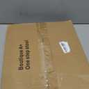 One Step Stool for Adults Seniors with Non-Slip Rubber Step Surface, 6.9" Heavy Duty Wood Stepping Stool with 450 LB Capacity Bed Steps for High Beds, Bathroom, Bedroom, Kitchen & Kids Bedside Support (Brown)