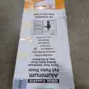 Ideal Pet Products Aluminum Pet Patio Door, Adjustable Height 77-5/8" to 80-3/8", 15" x 20" Flap Size, White