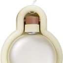 17OZ Portable Foldable Pet Dog Walking Water Bottle, Pet Travel Water Dispenser for Outdoor Walking, Hiking, and Travel Gravity Water Kitten Drinker(White)