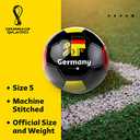 Capelli Sport FIFA World Cup Qatar 2022 Soccer Ball Souvenir Display, Officially Licensed Futbol for Youth and Adult Soccer Players (Size 5, Germany)