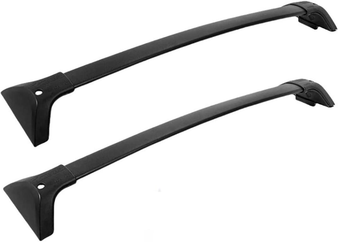 Roof Rack Cross Bars for Toyota RAV4 2019-2025 (Not Fit 2024 LE/Adventure/TRD Off-Road/Hybrid Woodland Edition). Anti-Theft Lock Mechanism Black Matte Aluminum Anti-Corrosion Crossbars