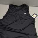 Under Armour Mens Tech Tank Top (Small, (001) Black / / White)