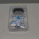 Drones for Kids With Cool Light, Kids Drone with 3D Flip, Altitude-Hold, Self-Rotation, Headless Mode, 3 Speed Modes, One-Click Take-off/Landing, Mini Drone for Beginners, IndoorLight Blue