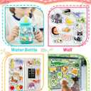 2 x 3 Pack Reusable Sticker Book for Toddlers 2-4 Years, Toddler Sticker Book for Kids, Toddler Activities Crafts Preschool Learning Travel Toys Birthday Gifts for Boys Girls Ages 1-3, 2-4, 3-5