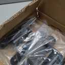 7" 2062P Heavy Duty Gate Hinges 1100lb Capacity - Bolt On/Weld On Carbon Steel Hinges for Driveway Gates, Fence & Barn Doors - Ball Bearing Design, Rust-Black Resistant Finish 2pcs