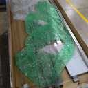 Frameless Pivot Shower Door 28"-30" W x 72" H, Swing Shower Glass Doors with Nano Explosion-Proof Film Tempered Glass 1/4"(6mm) Reversible Installtion, Brushed Nickel Finish