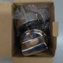 atgestore WB03X24818 222D5786P010 Gas Stove Knob Replacement for GE Stove Parts KIP 5G92 Burner Knobs GE Range Oven Parts Plastic Surface Burner Control Knob Range Cooktop Knobs 5 Pcs