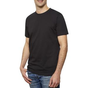 Organic Signatures Crewneck 100% Certified Organic Cotton, Soft Shirts for Men (X-Large, Black)