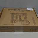 18GA Cordless Brad Nailer & Staple Gun - Compatible with Dewalt 20V Battery - 2-in-1 Brushless Nail Gun with 1000 Nails & Staples - Professional Home Improvement Tool(No Battery)