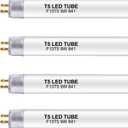 21 Inch F13T5/CW LED Replacement Bulbs, 4100K Cool White, T5 LED 9 Watts Replace Fluorescent Bulb with LED, Replacement Tube for Counter and Cabinet Fixture, 4 Pack