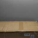 Amazon Basics Sturdy Smart Box Spring Bed Base, 5-Inch Height Mattress Foundation, Strong Support for All Mattress Types, Tool-Free Easy Assembly, Twin, 74" x 38" x 5", White