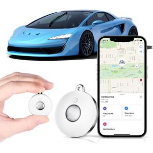 GPS Tracker for Vehicles, Cars, Kids, Pets, and Motorcycles, Car GPS Tracker, Waterproof Hidden Tracker, No Monthly Fee No Subscription, Compact & Smart, iOS App Support