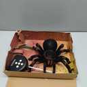ArtCreativity Remote Control Spider, Includes 1 Tarantula & 1 Controller, 360 Rotating RC Spider Prank Toy with 8 Individually Moving Legs, Furry Texture, and Light Up Eyes, Great Easter Toy for Kids