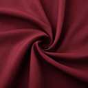 Horbaunal Burgundy Bed Wedge Pillow Cover with Zipper Design, Wedge Pillowcase Protector with Side Pocket for Storage, 24" L x 24" W x 12" H (Pillow Not Include)