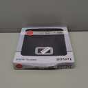 Taylor Digital Bathroom Scale, Body Weight Scale 400 LB Capacity, Carbon Fiber Anti-Slip Mat, 11.8 x 11.8 Inch Platform, Black