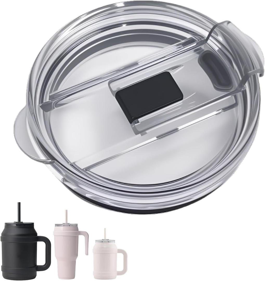 Compatible with Reduce Tumbler Lid Replacement,1Pack eak-Proof Lids Replacement Compatible with Reduce 40/50oz Tumbler,Splash Proof,Wear-Resistant