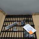 Amazon Basics Foldable Octagonal Metal Exercise Dog Playpen - Indoor/Outdoor, Single Door, Small (8 Panels, 24 x 30), Easy to assemble and store, 30" - Small, , Black