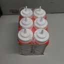 Winco Wide Mouth Squeeze Bottles, 16 Ounce, Clear, Medium, 6-Piece/pack