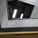 Beauty4U 50” x 14" Full Length Wall Mirror, White Baroque Door Mirror
