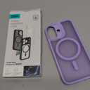 ESR for iPhone 17 Case, Camera Control Cover, Compatible with MagSafe, Shockproof Military-Grade Protection, Magnetic Phone Case for iPhone 17, Classic Hybrid Case, Frosted Purple