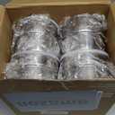 16Pack 9 oz Stainless Steel Container Stainless Steel Snack Containers with Lids Metal Food Storage Containers Leak Proof Metal Lunch Box