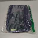 BAGSMART Toiletry Bag Travel Bag with hanging hook, Water-resistant Makeup Cosmetic Bag Travel Organizer for Accessories, Shampoo, Full Sized Container, Toiletries, Smokey Blue (Medium)