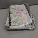 Reginary 20 Pieces Cosmetic Bag for Women, Roomy Makeup Bags with Zipper Toiletry Bag Pouch Travel Accessory Organizer Gifts, 7 x 4.3 Inches (Flowers)