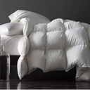 Royoliving Premium Feathers Down Duvet Insert Comforter King Size All Season Medium Warmth White 100% Cotton Cover with Corner Tabs (106x90, 60 oz